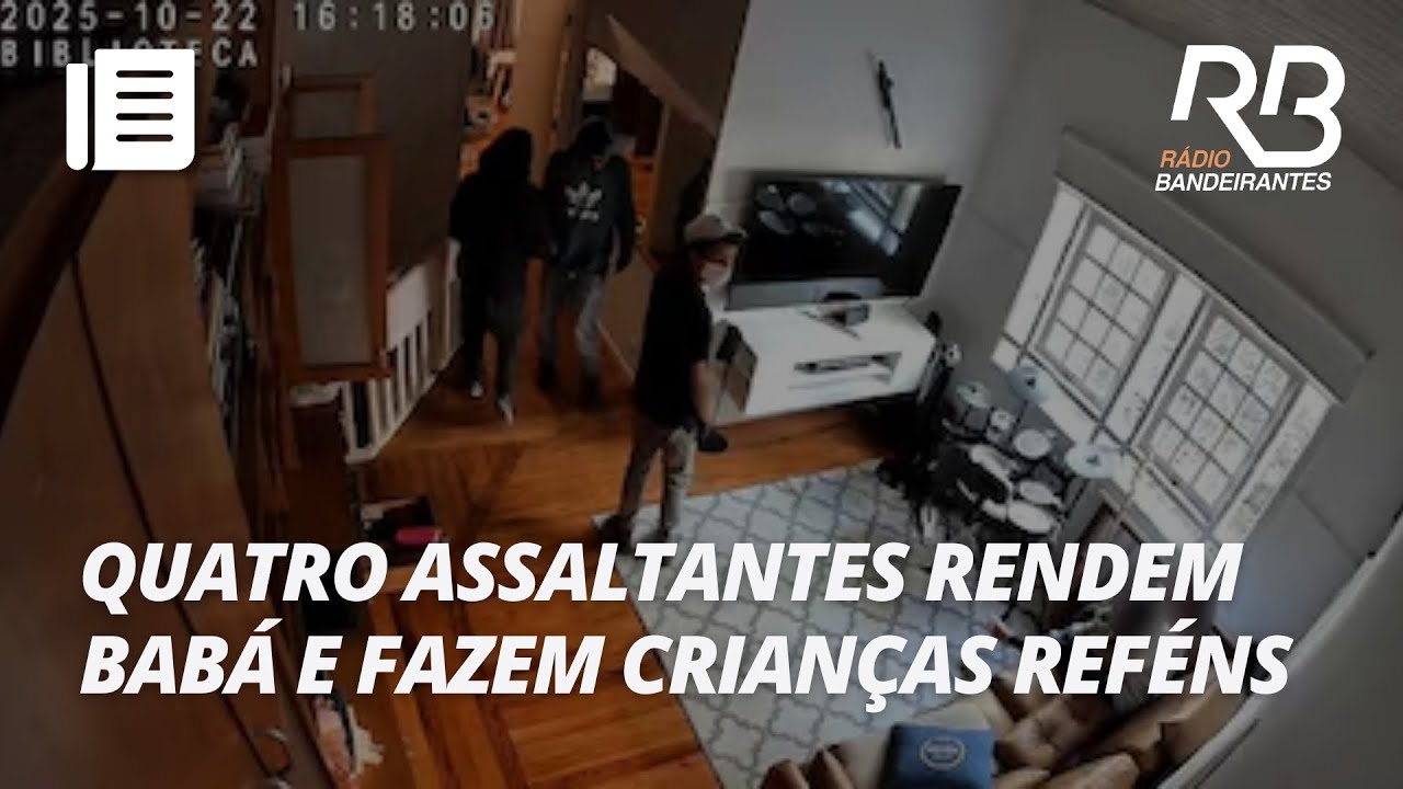 Quadrilha invade casa nos Jardins com controle clonado e faz fam&iacute;lia ref&eacute;m em SP