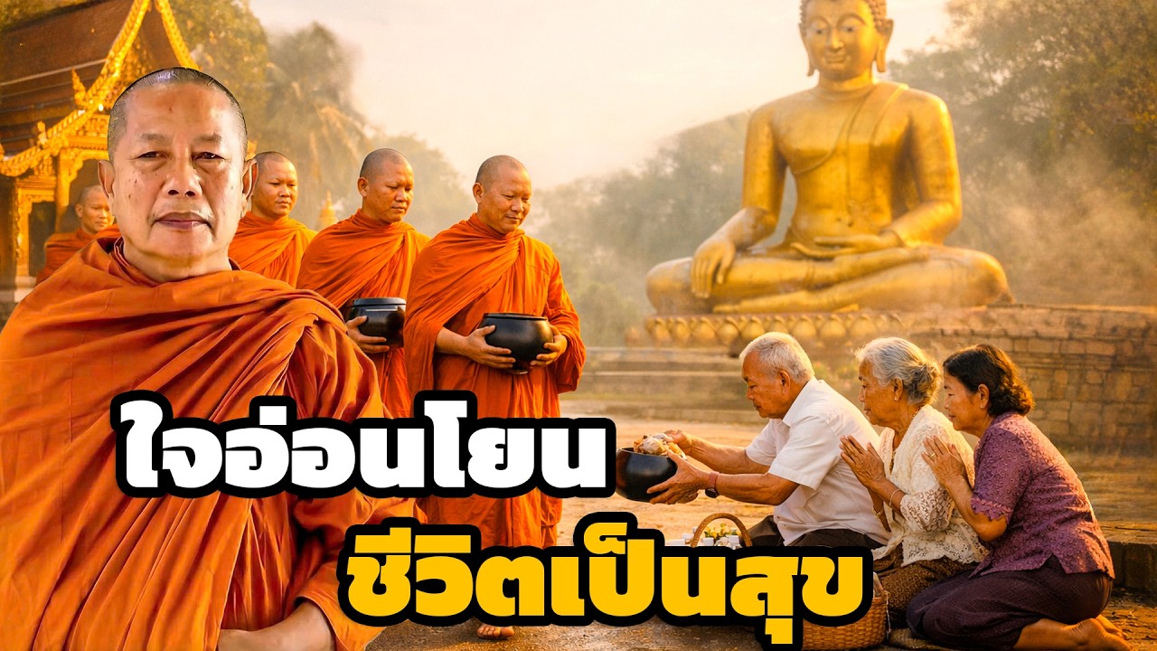 จิตที่มีเมตตา  ใจอ่อนโยนชีวิตเป็นสุข ธรรมะคลายทุกข์ พระมหาบุญช่วย ปัญญาวชิโร 3
