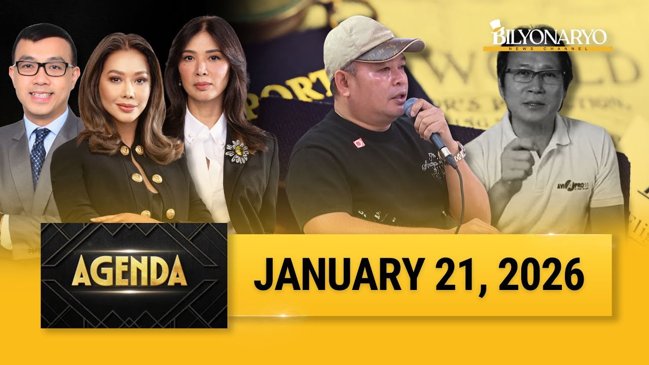 Agenda | January 21, 2026