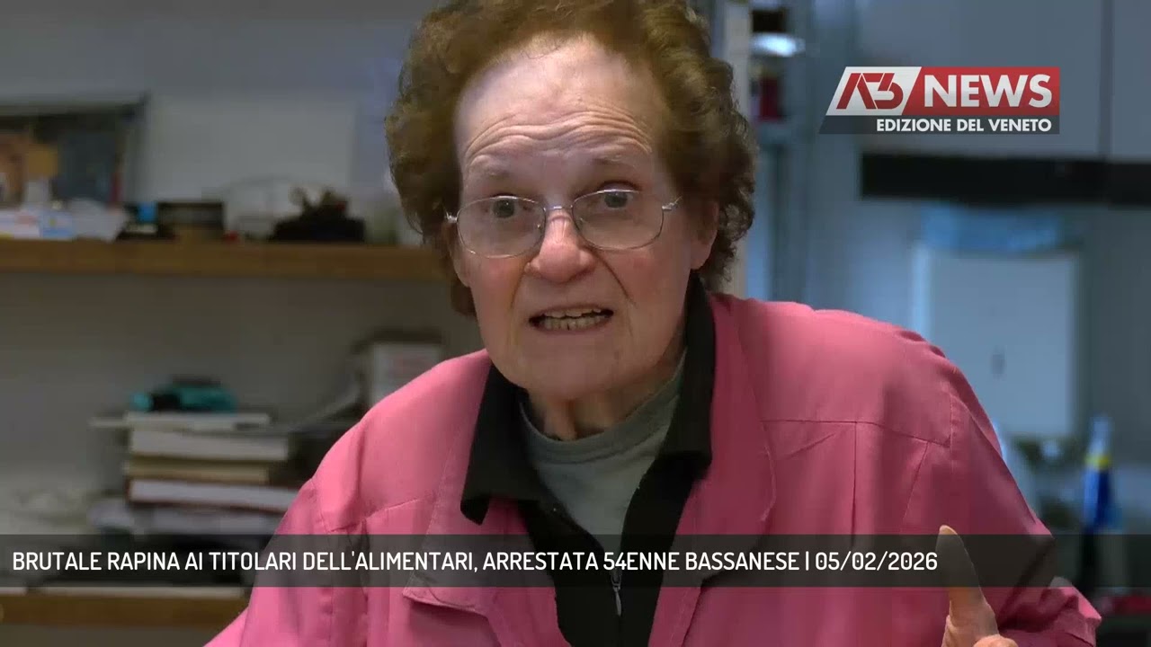 BRUTALE RAPINA AI TITOLARI DELL'ALIMENTARI, ARRESTATA 54ENNE BASSANESE | 05/02/2026