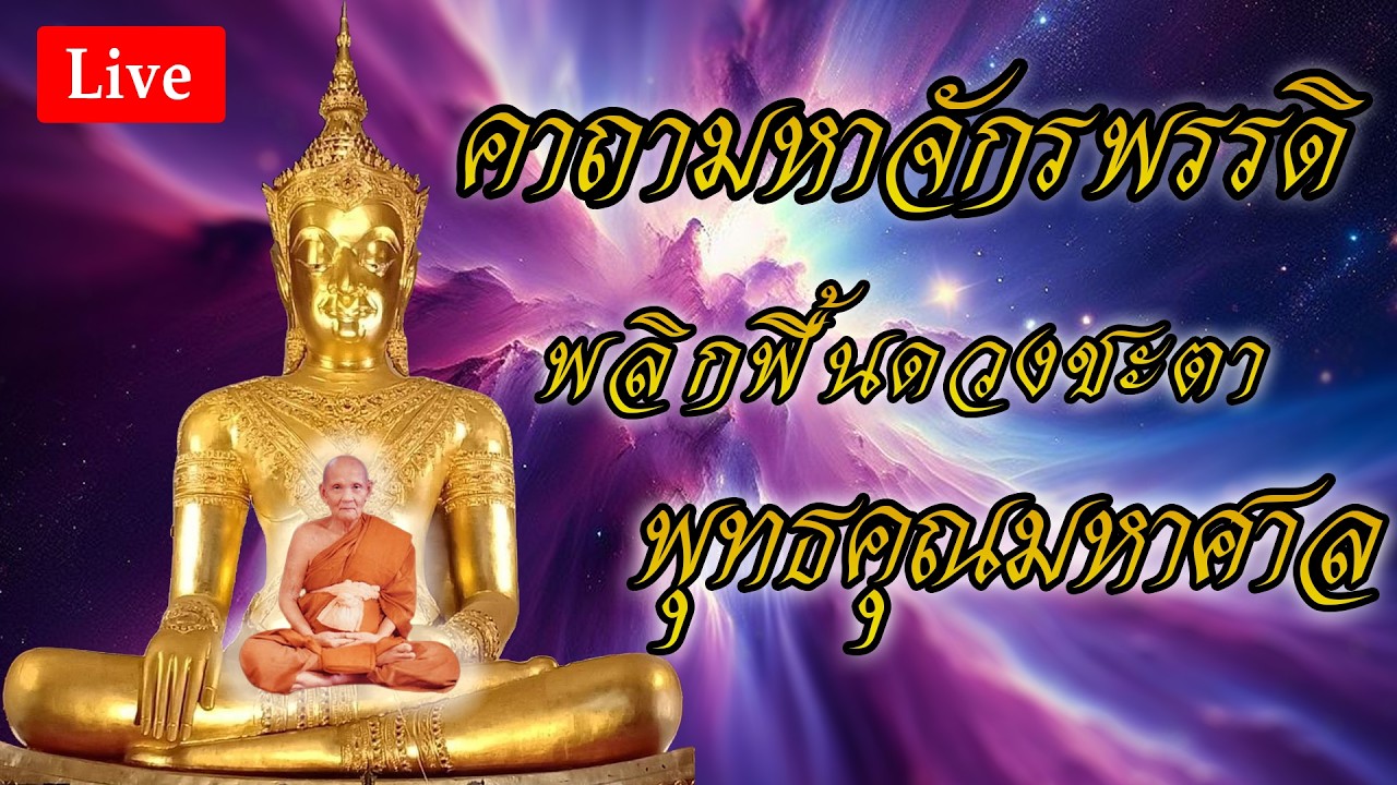 คาถามหาจักรพรรดิ สวดปั๊บรับโชค เสริมดวง เสริมบารมี ปัดเป่าภูติผี โชคดี ร่ำรวยเงินทอง ก่อนนอน