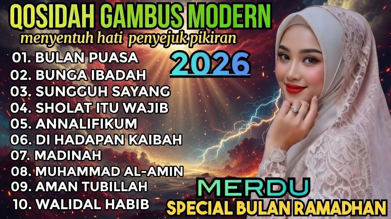  QOSIDAH GAMBUS ‼️ QOSIDAH GAMBUS MODERN SPECIAL MEYAMBUT BULAN RAMADHAN PENYEJUK HATI BIKIN ADEM 