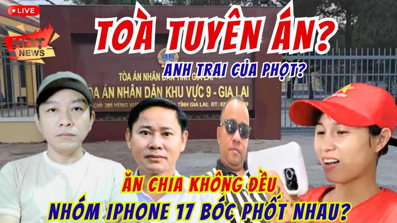 Tòa Tuyên Án Anh Phọt Sống? Nhóm Iphone 17 Quất Nhau Rồi