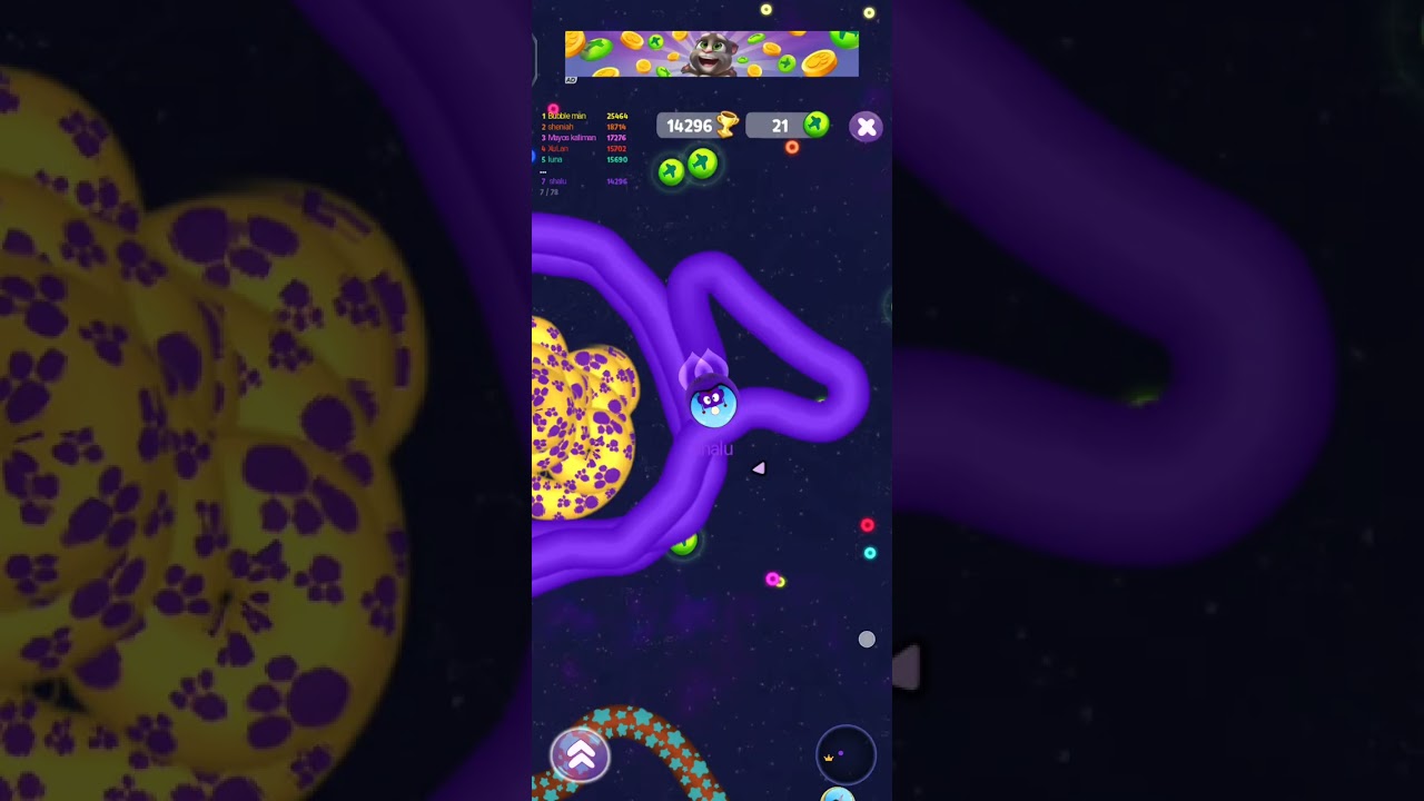 Snake 🐍🐍 game 🎯🎯#high speed🚀🚀 snake game 🎮#video #viral #subscribe my channel @Shalugamming 