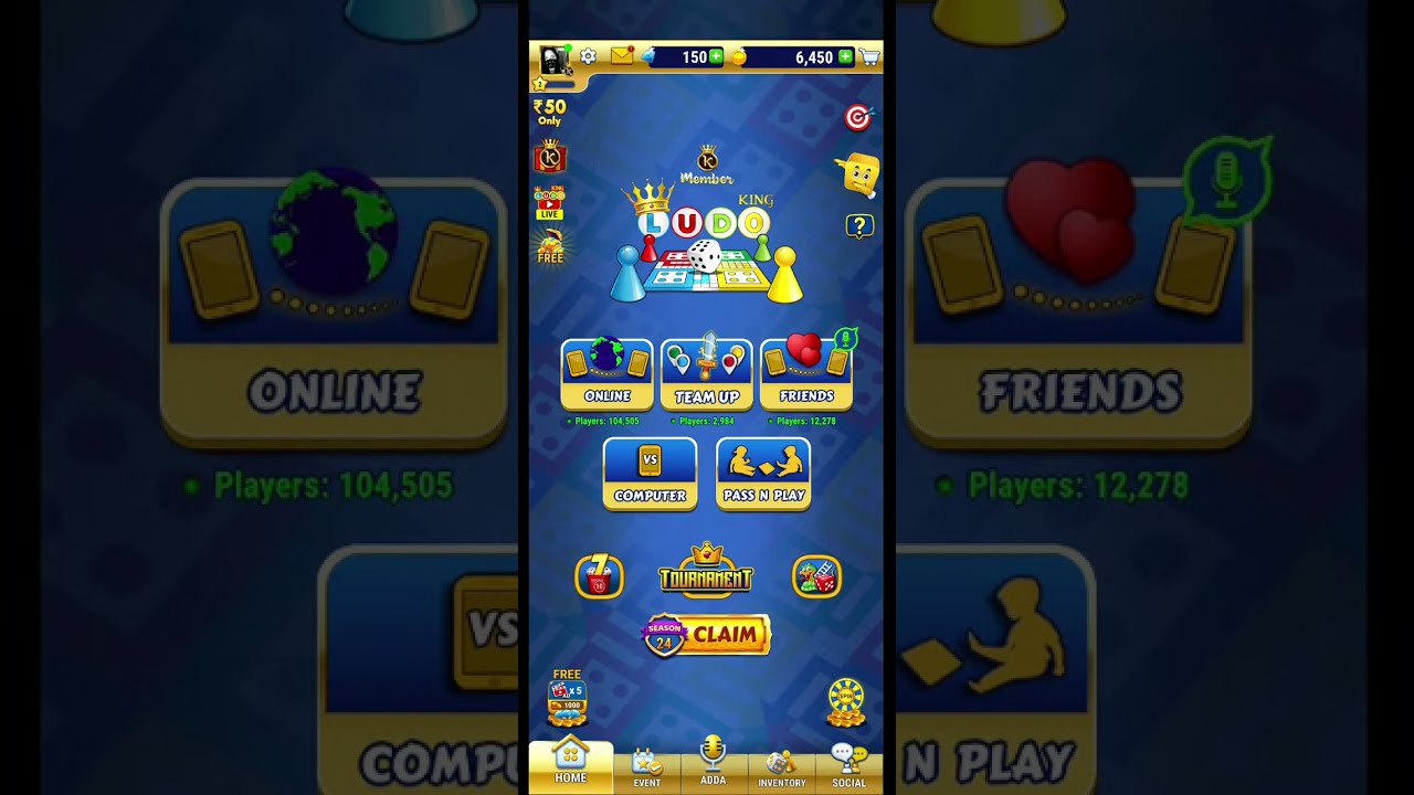 ludo king 👑 #LudoKing #LudoLive #LiveStream #GamingIndia #DesiGaming #LudoBattle