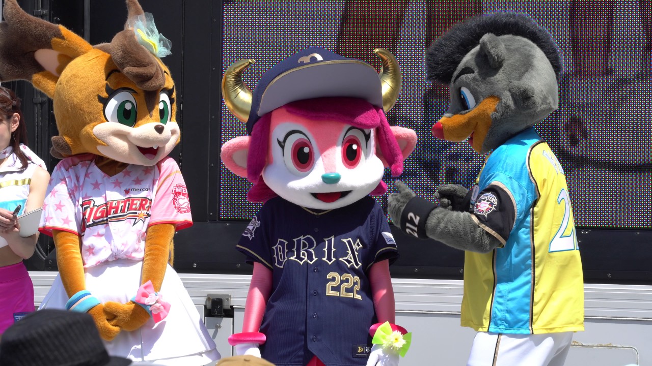 【4K】20170520 B☆B、ポリーちゃんとフレップくんそしてバファローベルちゃんの「ジェスチャーゲーム」