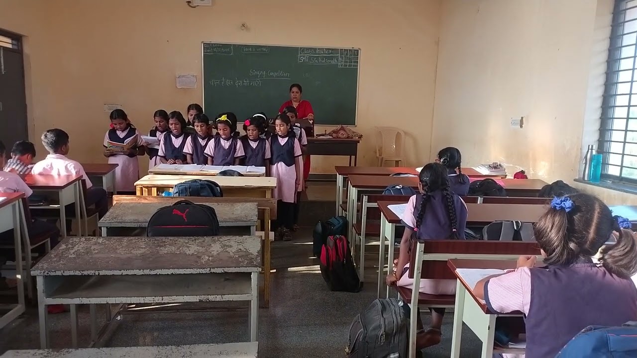 Chandan hai isa desh ki maati 6 th girls singing