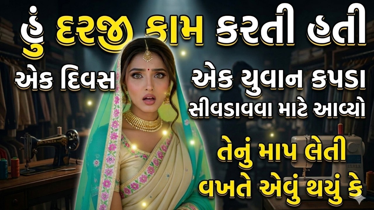ગામડામા દરજીકામ કરતી વિધવા મહિલા સાથે બનેલી ઘટના❤️.emotional story gujarati|suvichar|family story