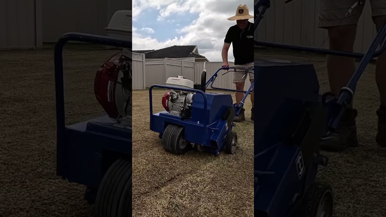 Wrestling with the bluebird core aerator