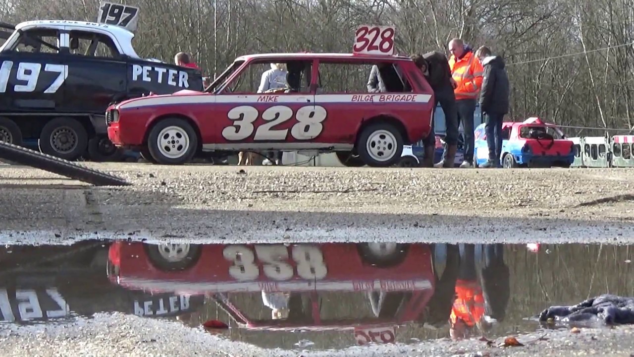 Bilge Brigade Mike races an ultra rare Alfasud Estate - Aldershot March 2020