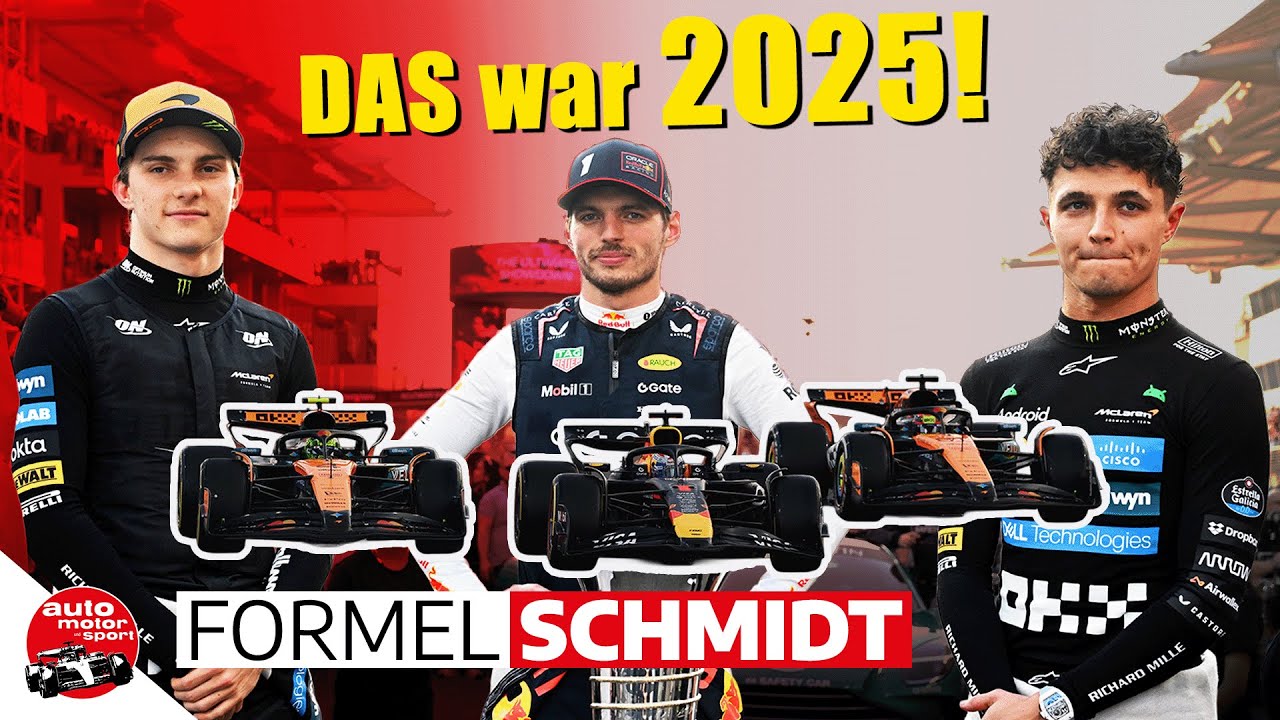 Titeldreikampf um die Krone elektrisiert die Formel 1! | Formel Schmidt Saisonr&uuml;ckblick 2025