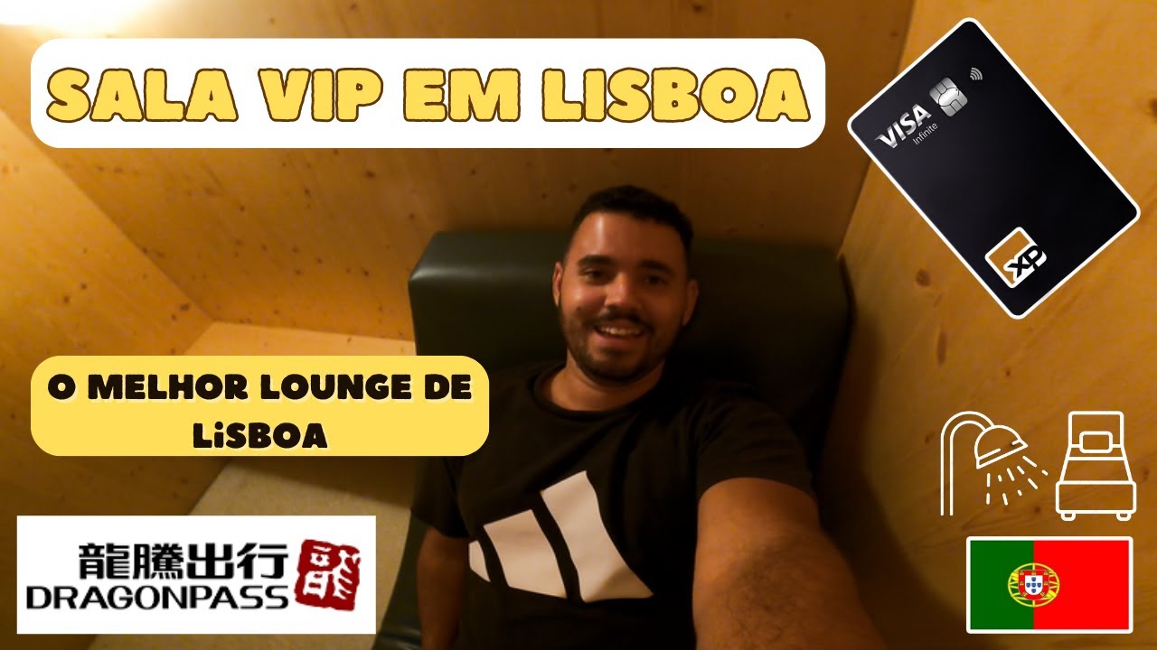 Sala vip em Lisboa - ANA Lounge com o cartão XP Visa Infinite