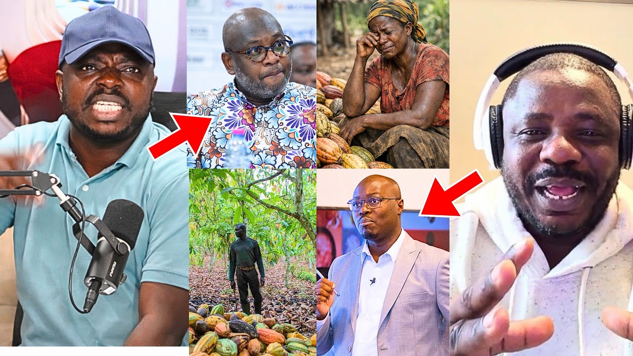 You can’t even manage public toilet..! Abronye Dc firés Randy Abbey & Ato Forson on Cocoa price Cut
