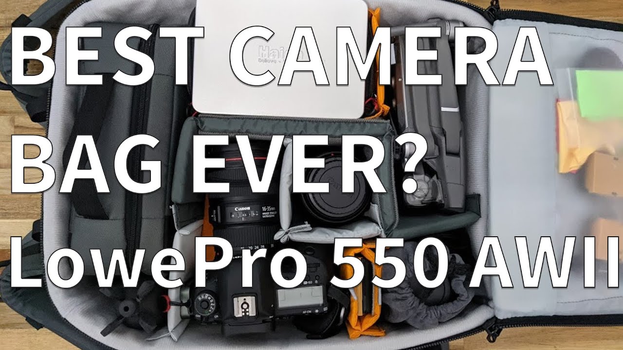 LowePro 550 AWII Camera Bag First Impressions!