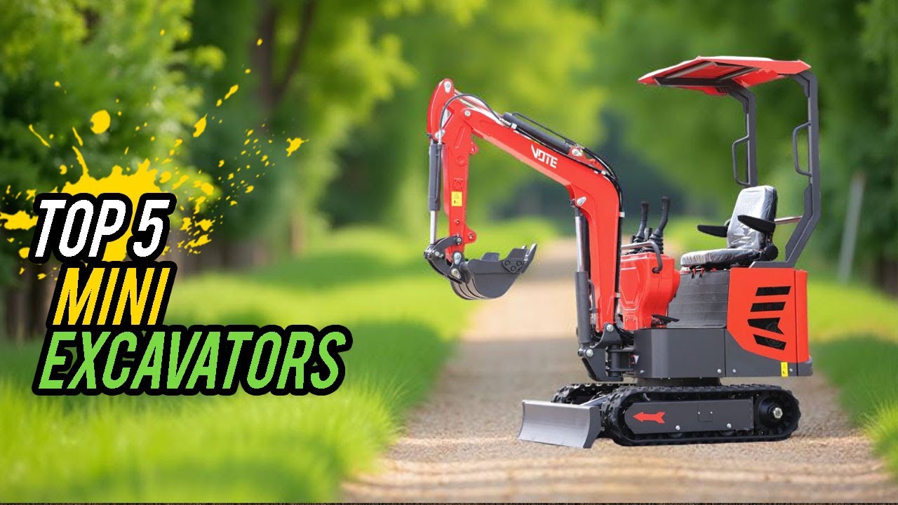 Cheap Small Excavators for Sale | 1-3 Ton Mini Digger | Euro 5 Kubota/Yanmar Engine