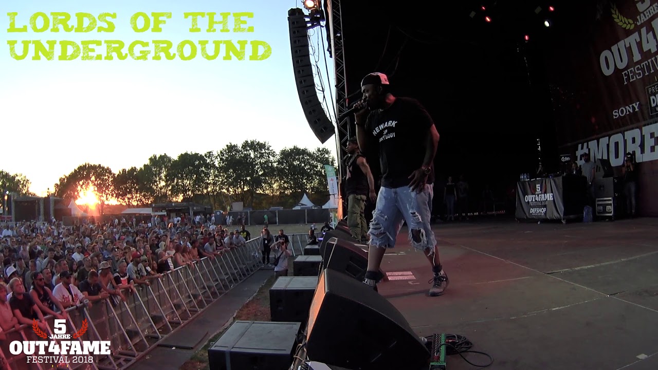 Lords of the Underground - Live vom Out4Fame Festival 2018