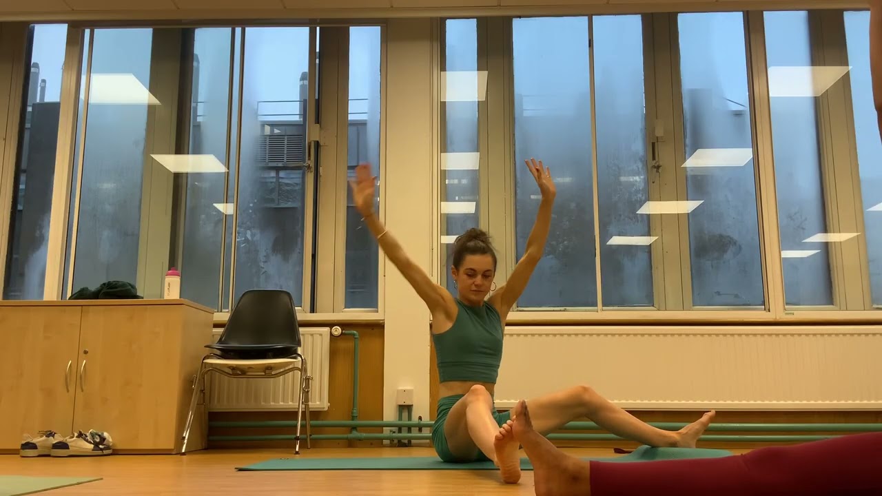 50 minute advanced vinyasa class, sweaty and shaky- beware! 