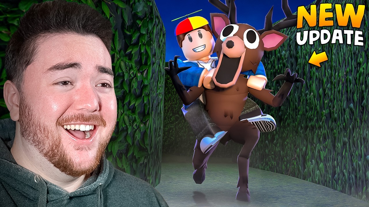 Surviving 99 Nights in the NEW HEDGE MAZE!!! (New Update)