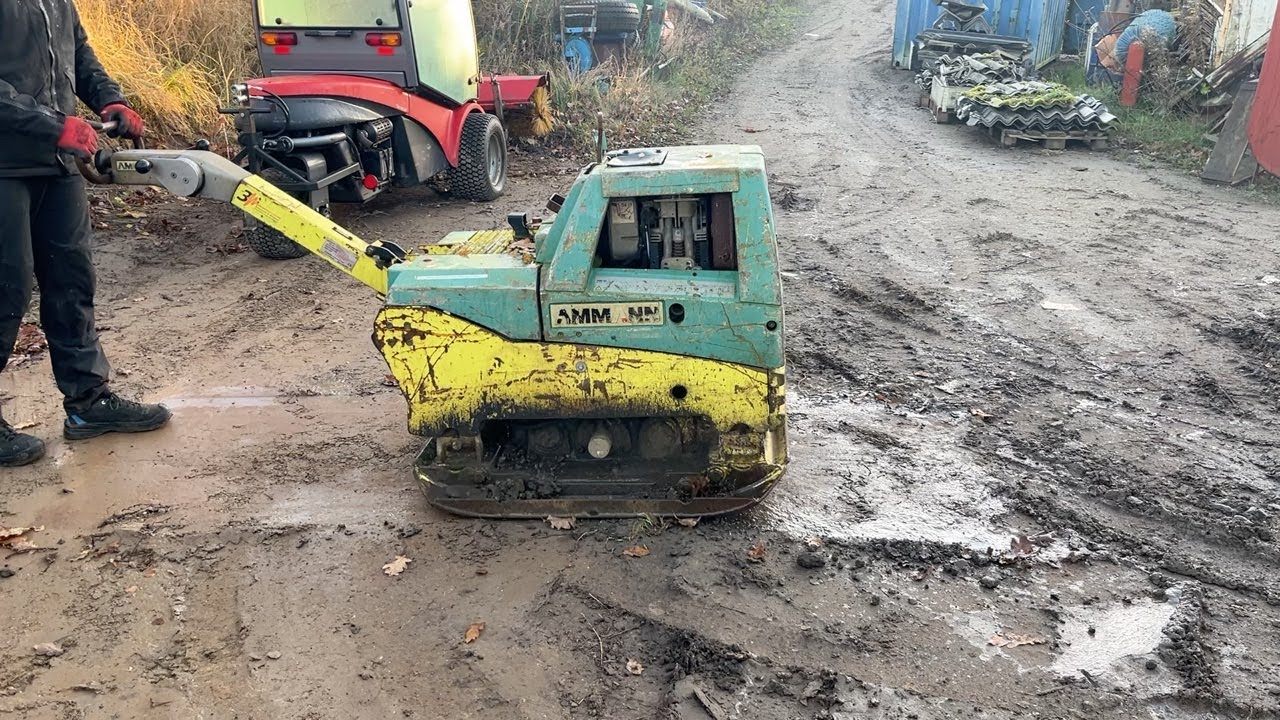 K&oslash;b Pladevibrator Ammann AVH 100-20 11,2 kW p&aring; Klaravik