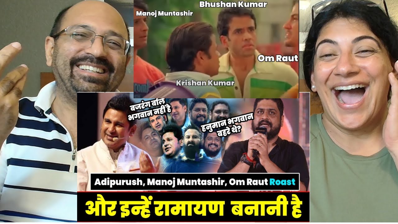 Aur Inhe Ramayan Banani Hai🤣 | Adipurush Roast | Manoj Muntashir Roast🤪 | Om Raut Roast 😂