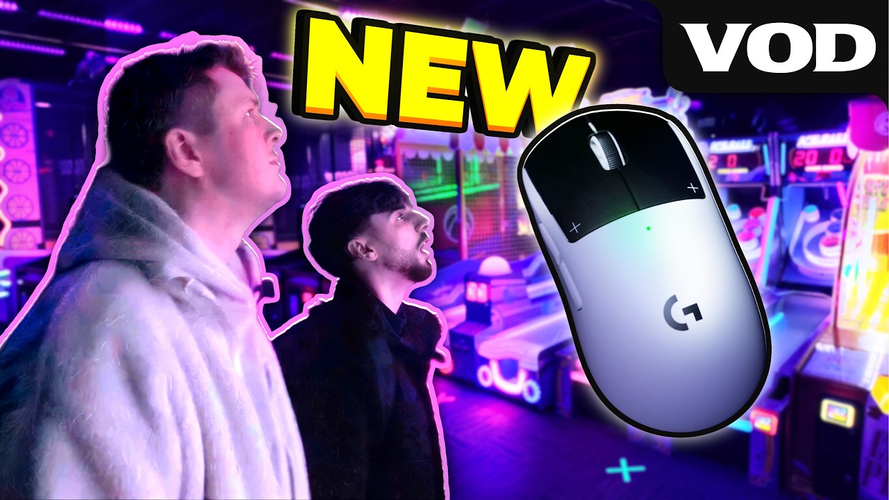 REN Tests NEW LOGITECH MOUSE then hits a Krakow ARCADE