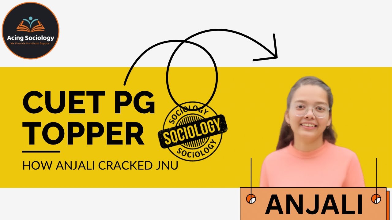 What I Did Differently? | Sociology Topper Shares CUET PG Strategy | Acing Sociology |