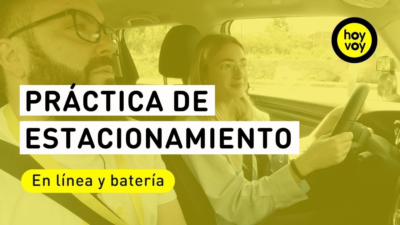 ¿Cómo ESTACIONAR un coche? 🚗 Referencias FÁCILES para APARCAR en LÍNEA y BATERÍA  ☑️