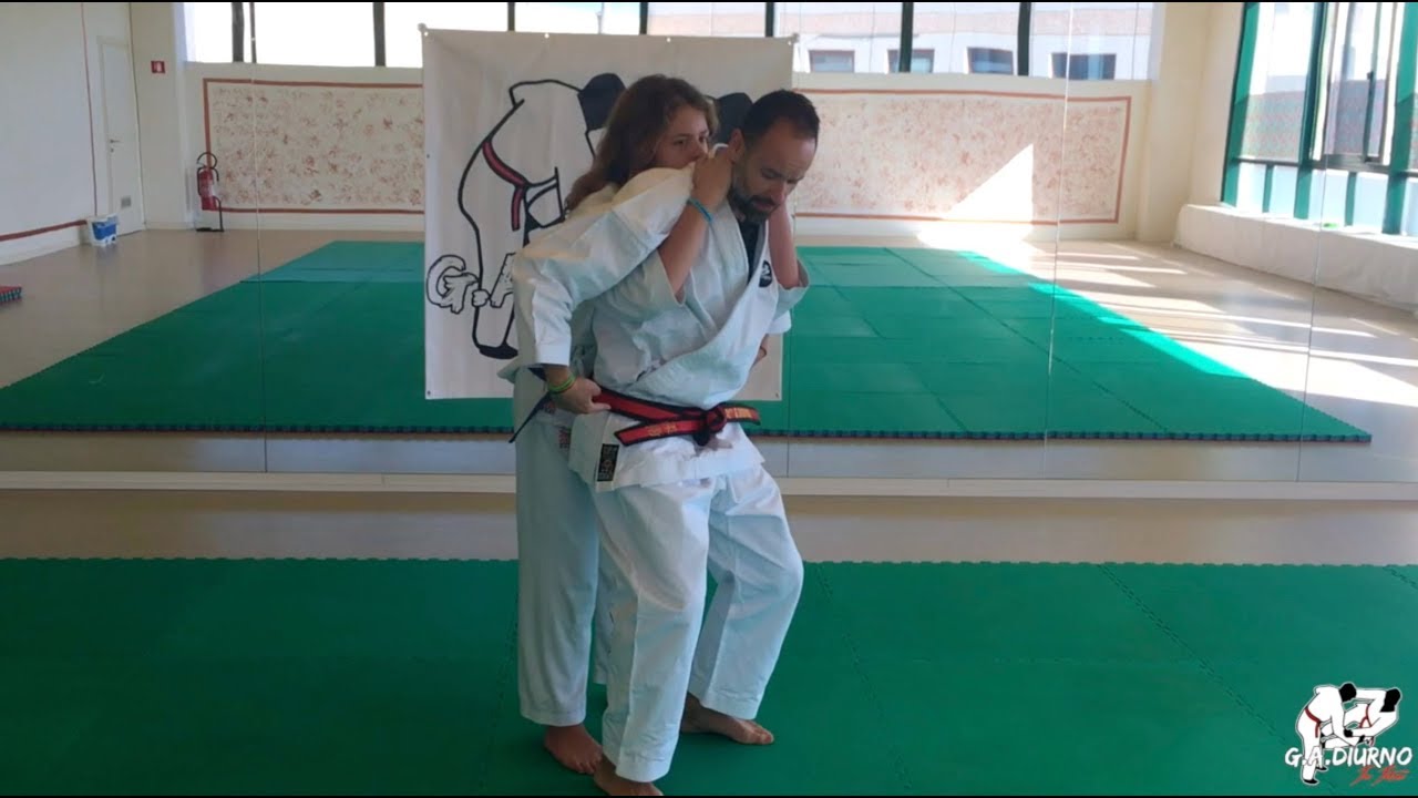 Tutorial - Tecnica di Ju Jitsu “Aggressione da Dietro Doppia Nelson” - Maestro Giuseppe Diurno