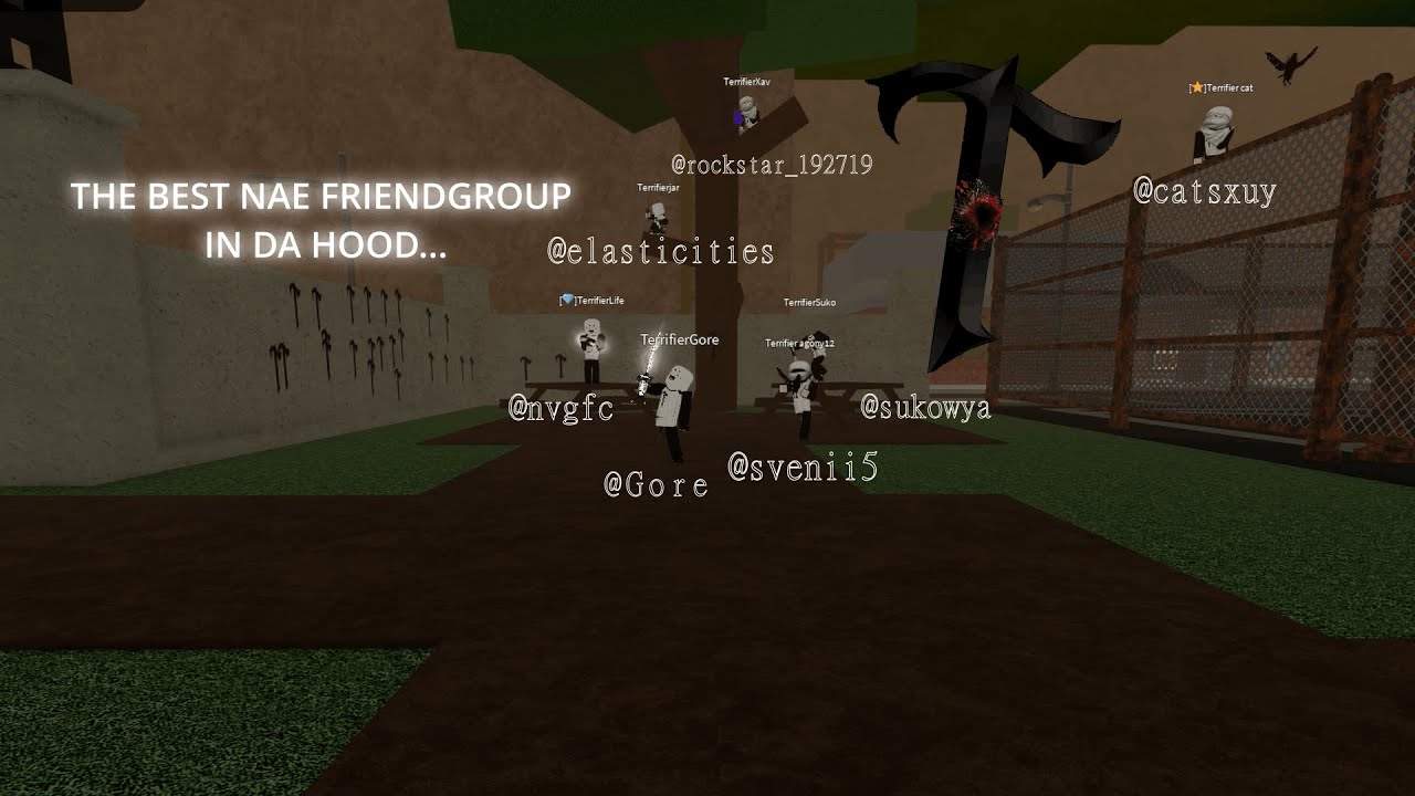 When You And Your FG TERRORIZE Da Hood Com With Terrifier.cc the best External Out.(Da Hood Montage)