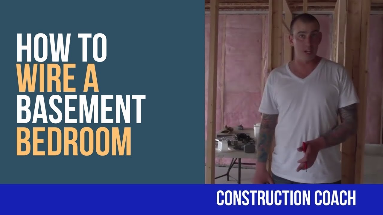 How to wire a basement bedroom - DIY
