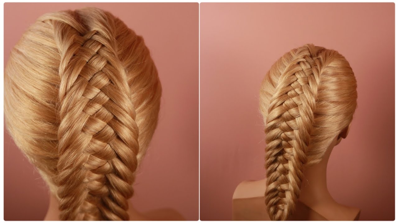 Dutch woven fishtail braid 🌿