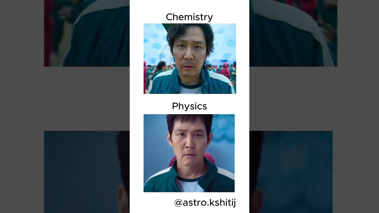 Physics vs Chemistry | Which one is tough for you? #shorts #sciencememes