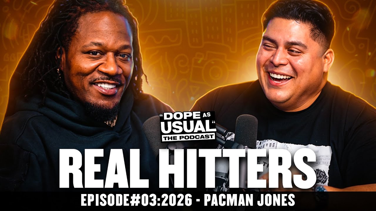Real Hitters w/ Pacman Jones | DOPE AS USUAL Podcast