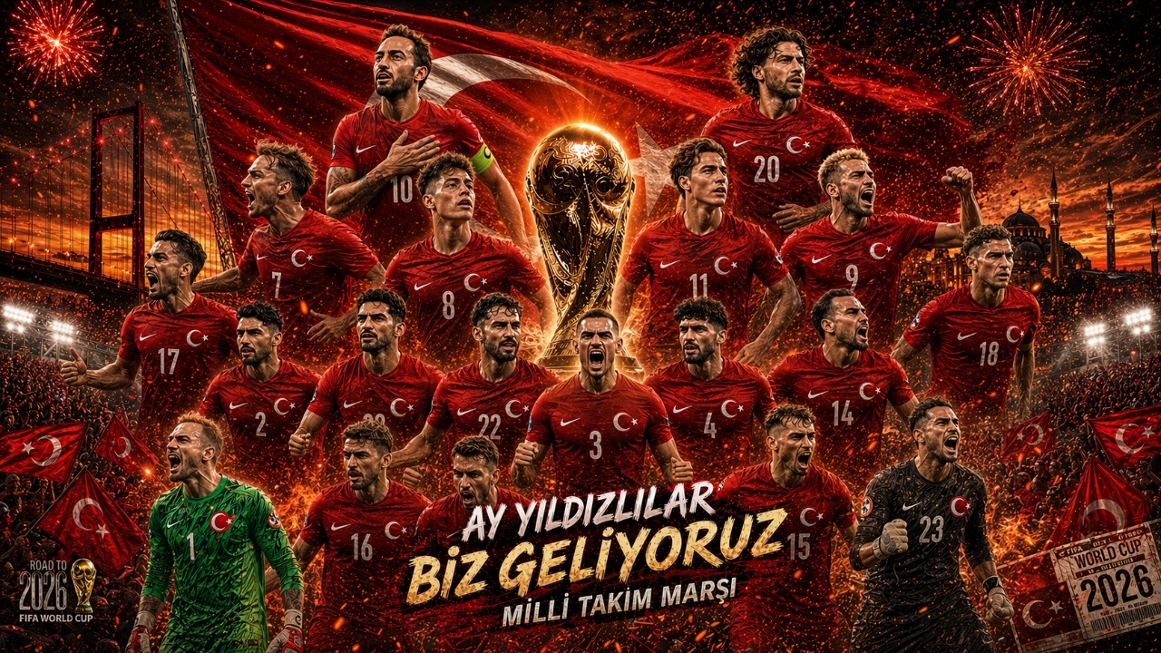 Biz Geliyoruz 🇹🇷 Milli Takım Marşı | World Cup 2026 / D&uuml;nya Kupası #bizim&ccedil;ocuklar   #millitakım