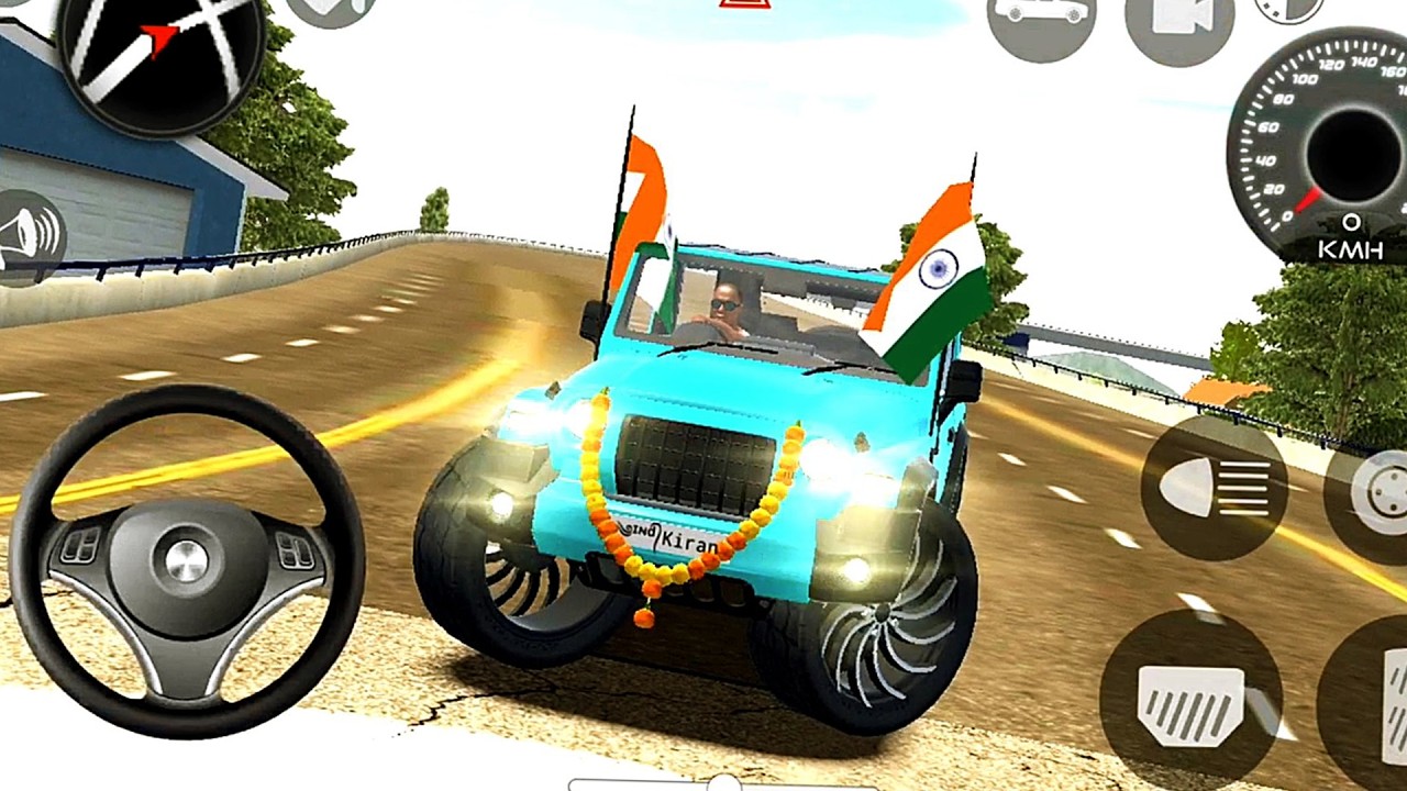 LIVE STREAM GAME 🔥 Modified Mahindra Thar Driving 3d 😈 Indian Car Simulator 3D Android Gameplay #4