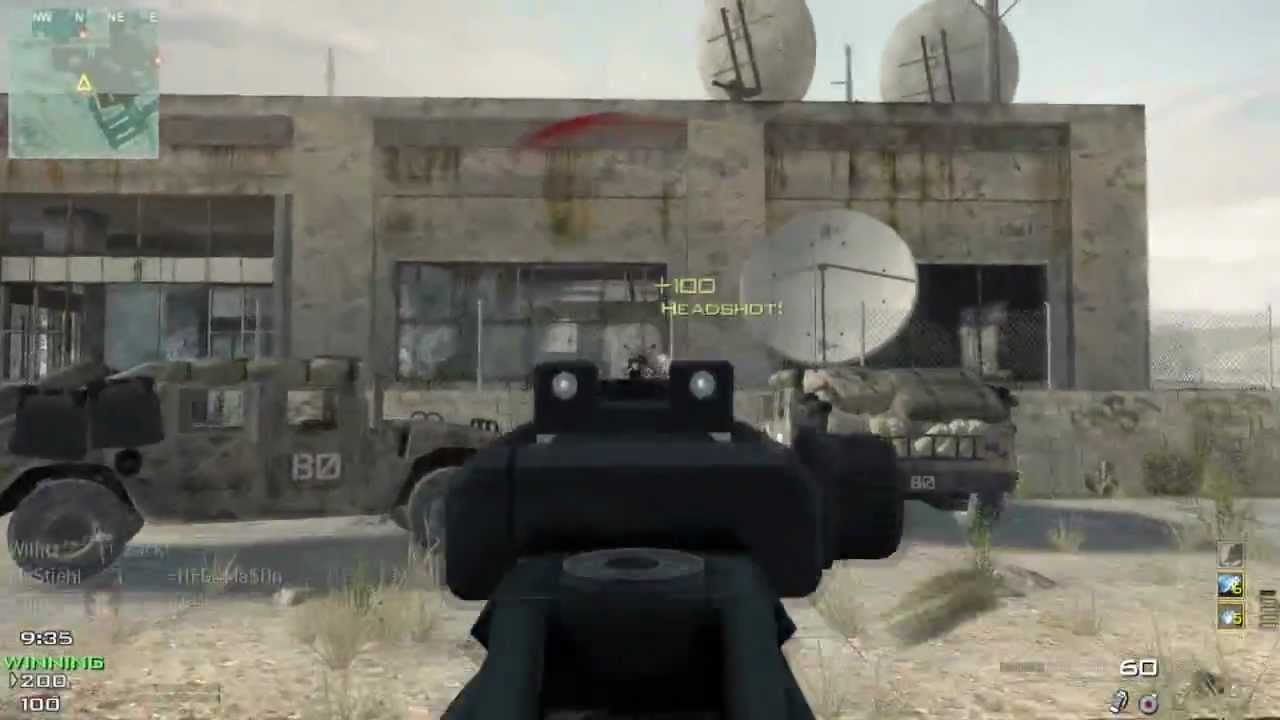 Mw3 Mp7 Dome Free4All Gameplay (30-5)