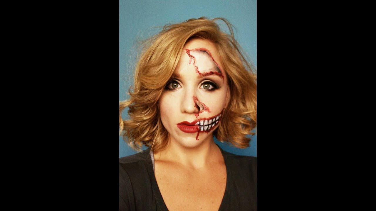 Glam Gore - Scary Skeleton Halloween Makeup | Primp Powder Pout
