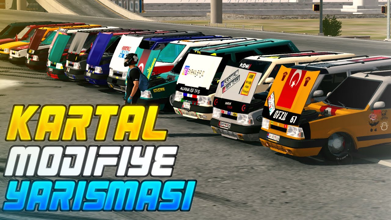 100 KİŞİ İLE ÖDÜLLÜ *KARTAL MODİFİYE YARIŞMASI* !! | Car Parking Multiplayer