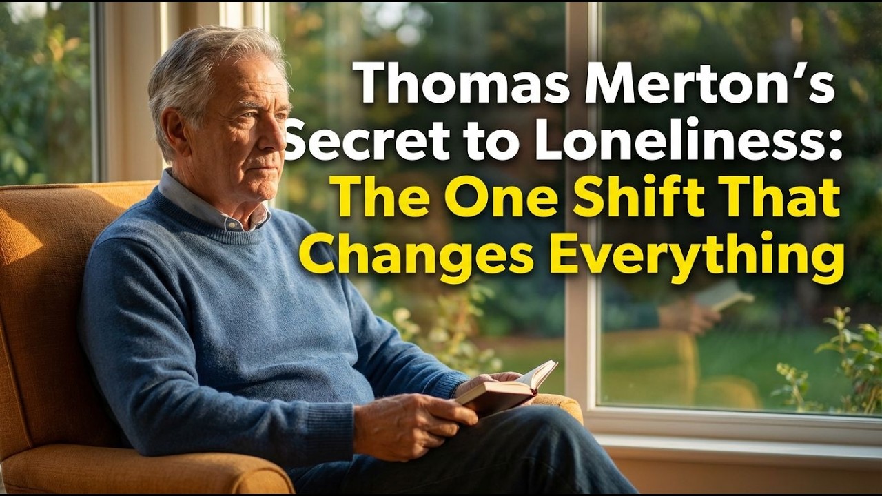 Thomas Merton’s Secret to Loneliness: The One Shift That Changes Everything