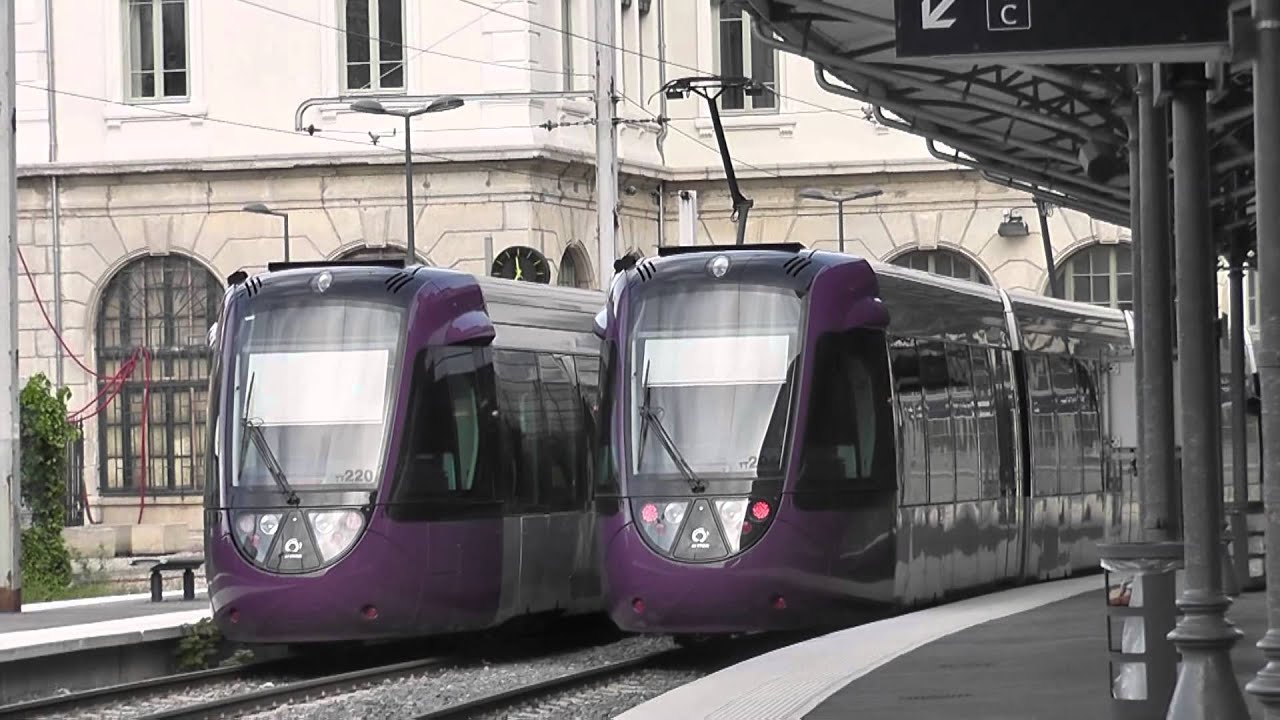 Tram-train de l'Ouest lyonnais à Lyon Saint-Paul