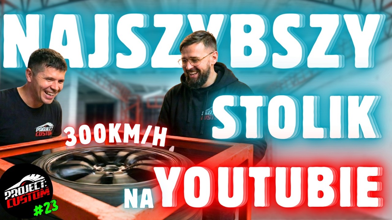 Najszybszy STOLIK na Świecie? 🏁 300 km/h w Salonie + Metamorfoza Warsztatu