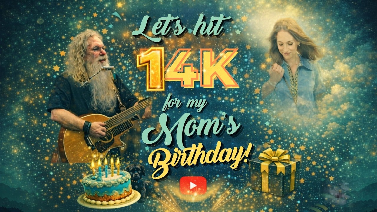 🎂 Let’s Hit 14K for My Mom’s Birthday | Live Acoustic Music with Scotty Butters 🎸