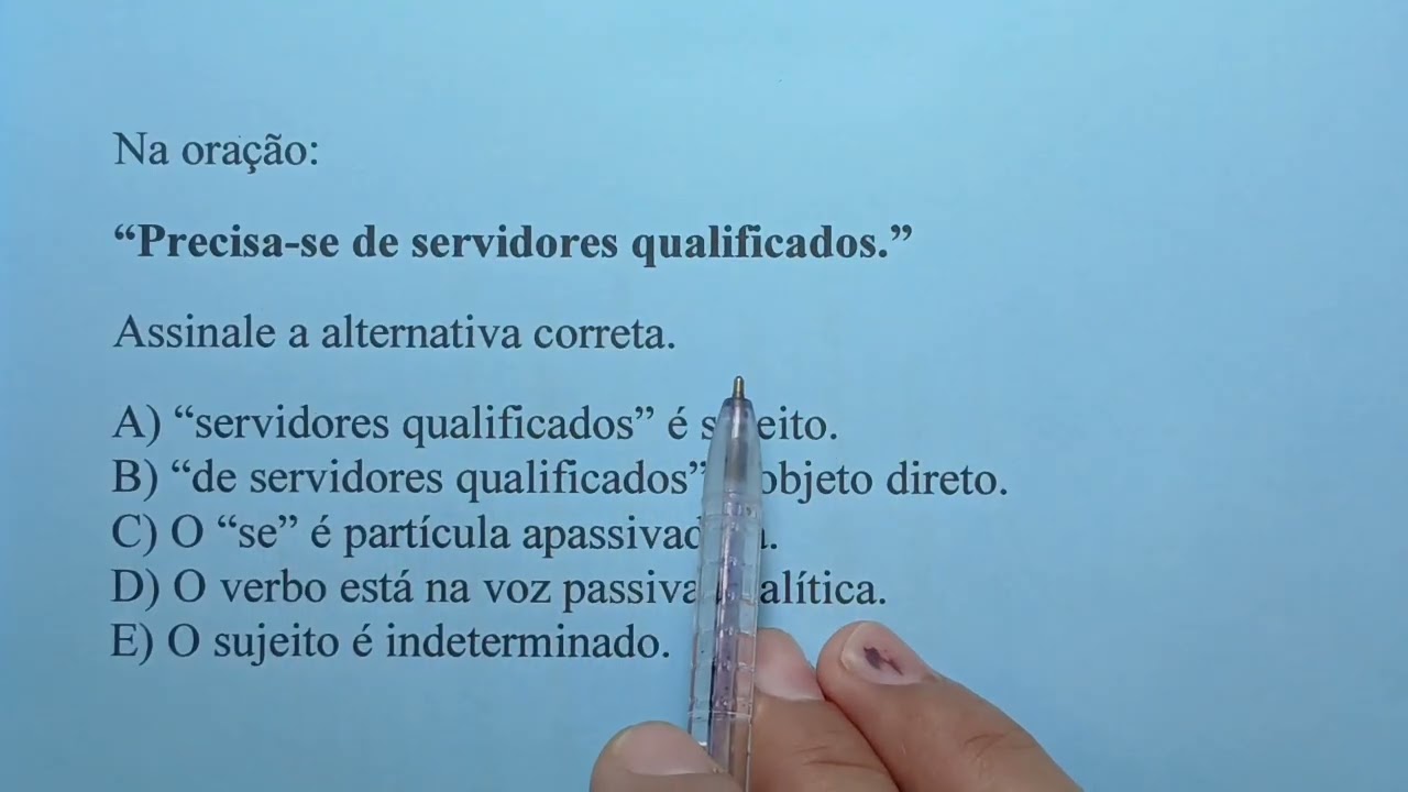 QUAL É A RESPOSTA CORRETA? Deixe o seu comentário. #enem #concursos #concursospúblicos #professor