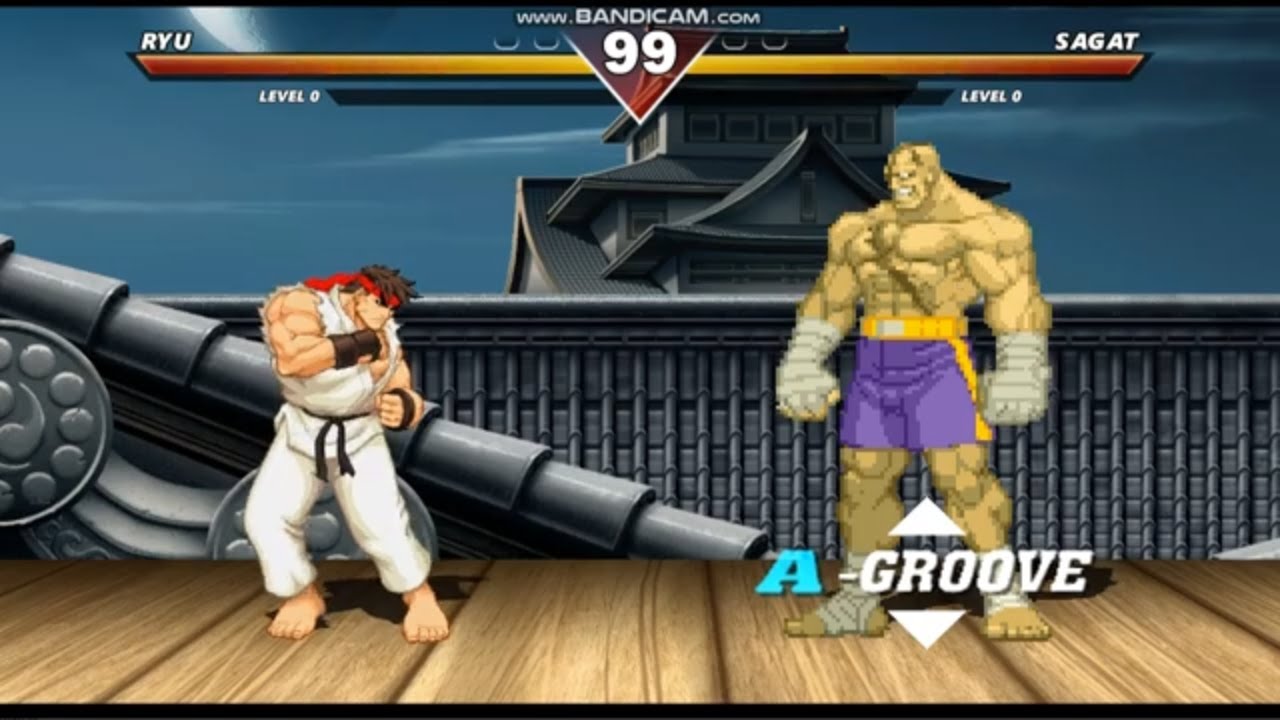 Ryu vs Sagat Epic fight
