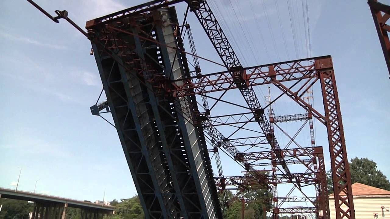 Saugatuck Railroad Bridge opening 7-3-15