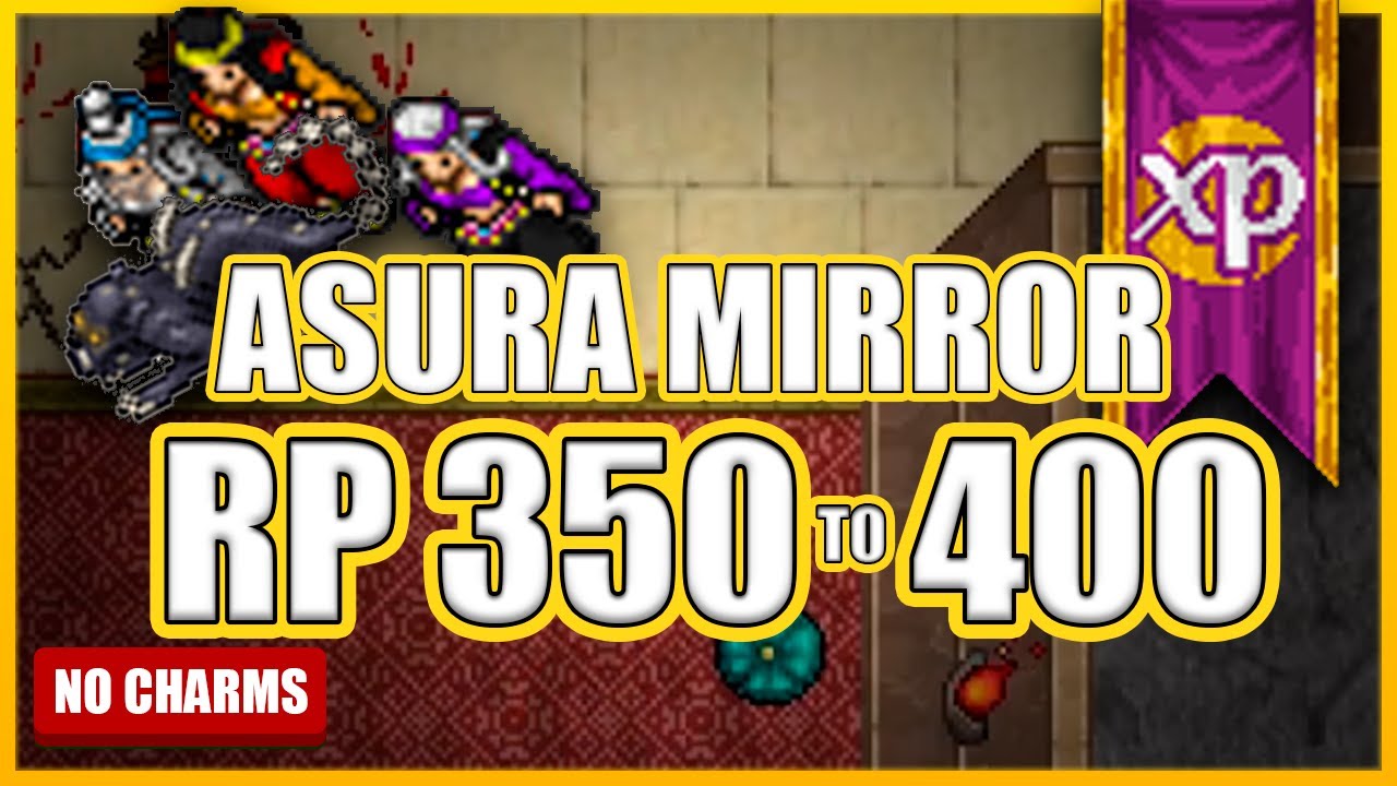 RP 350 to 400 – Asura Mirror [XP/PROFIT] | Where to hunt Paladin | Tibia