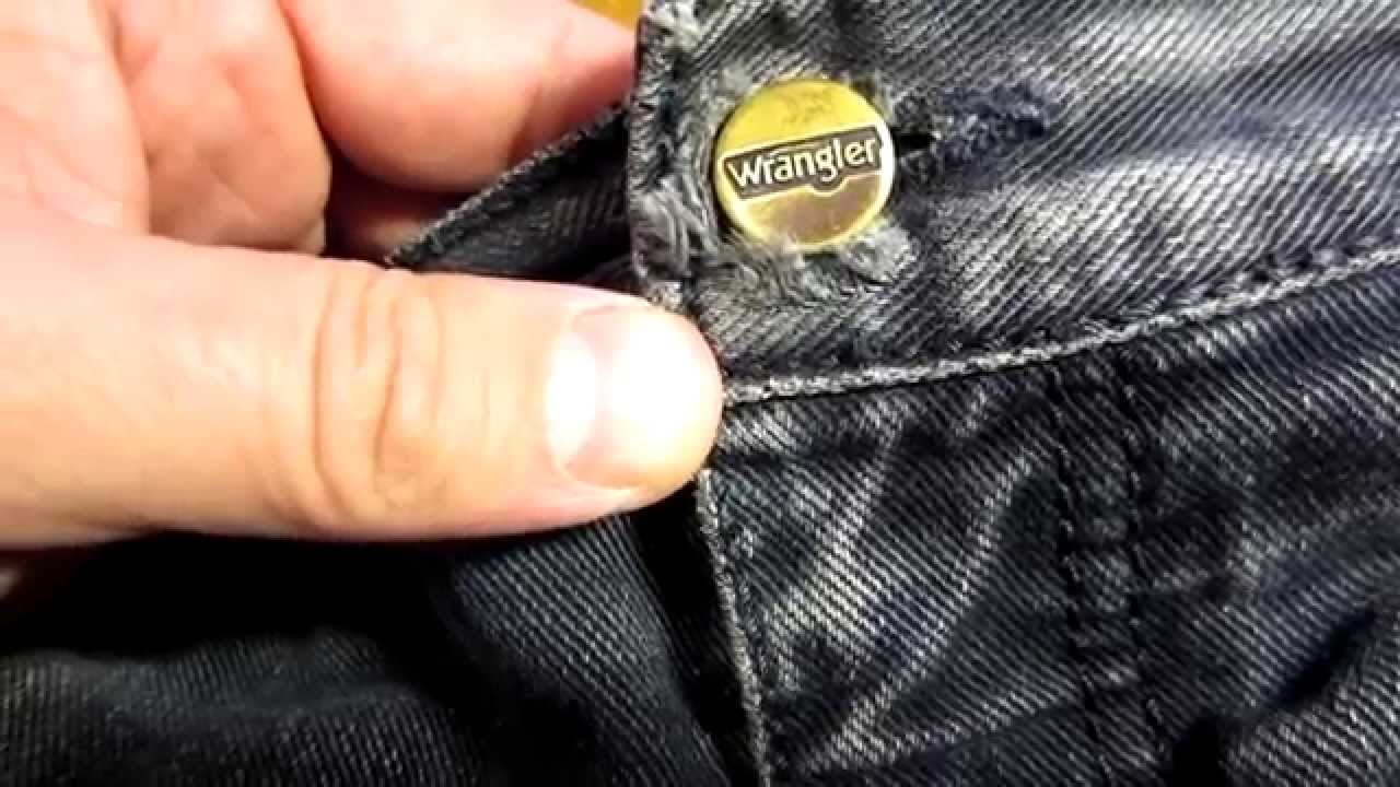 Как отличить фирменные  джинсы Wrangler от подделки