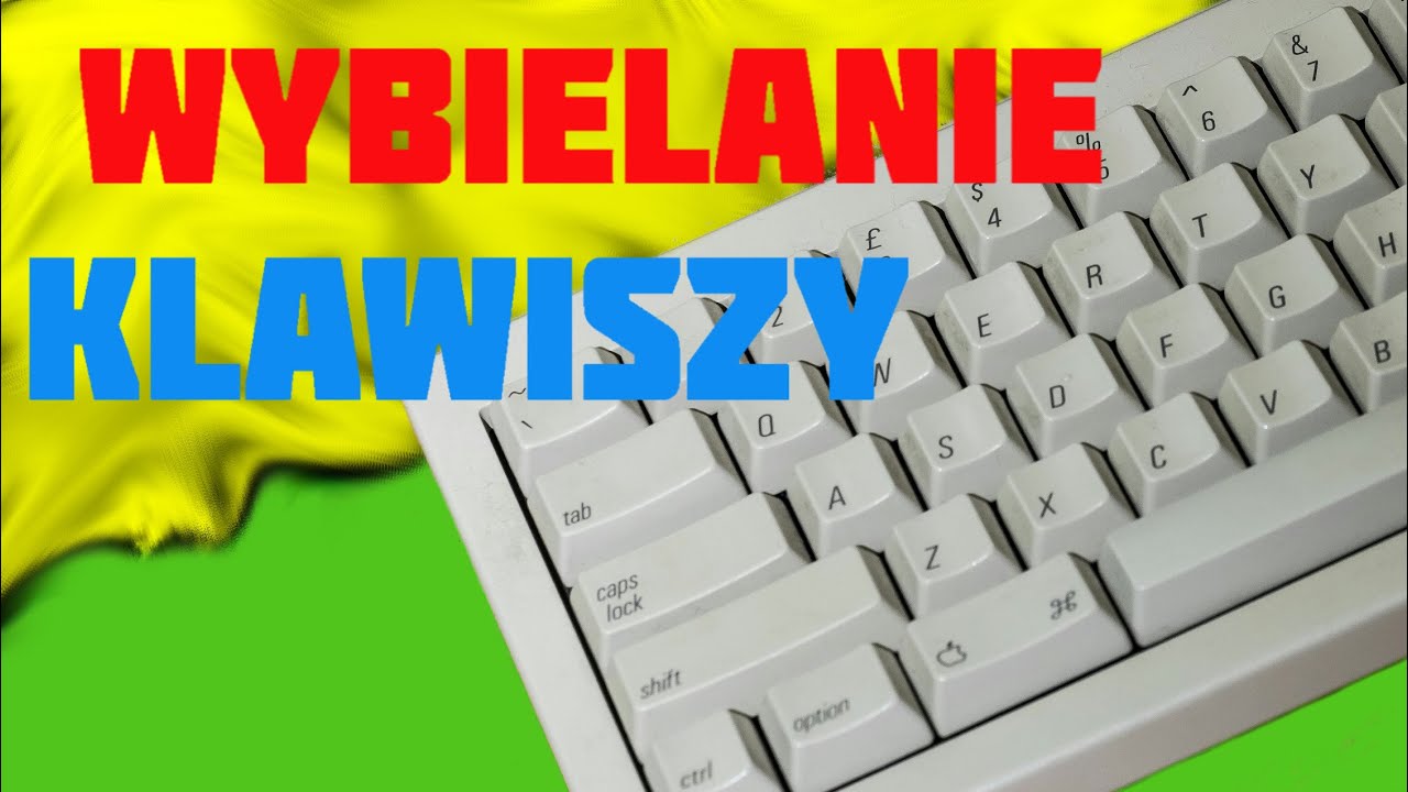 Krótki test #154 - Wybielanie pożółkniętych klawiszy