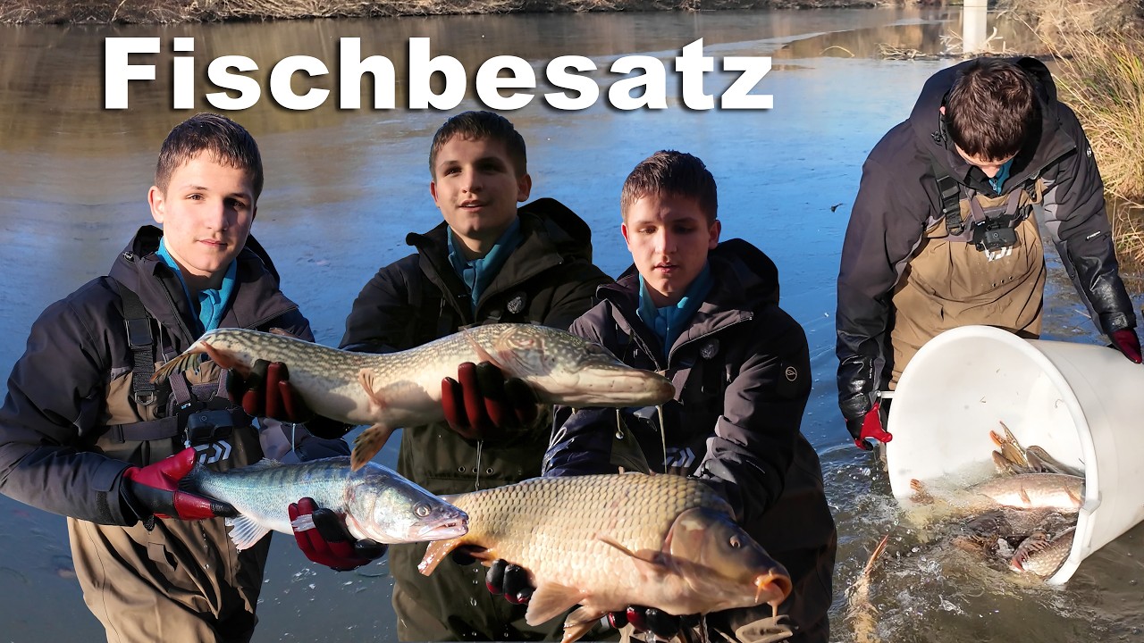 Hecht, Zander, Karpfen - so VIELE FISCHE gab es noch nie in meinen Videos zu sehen - Fischbesatz!