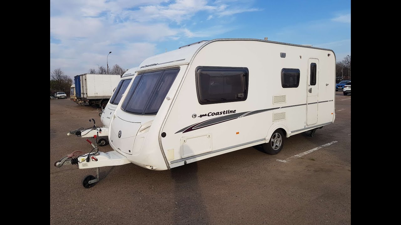Обзор Английского Прицеп Дача, Swift Coastline 530, 2008 гв, на 5 сп.мест, без пробега, max 1440 кг.